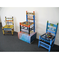 Three Artist Chairs